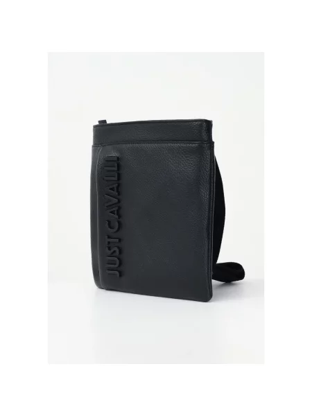 Kompaktowa torba crossbody Just Cavalli czarna