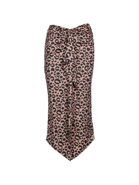 Fustă Essentiel Antwerp cu imagine cu model leopard