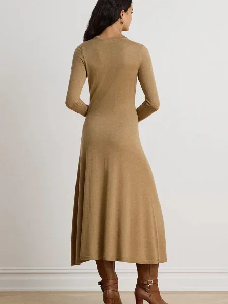 Lauren Ralph Lauren rochie din maro