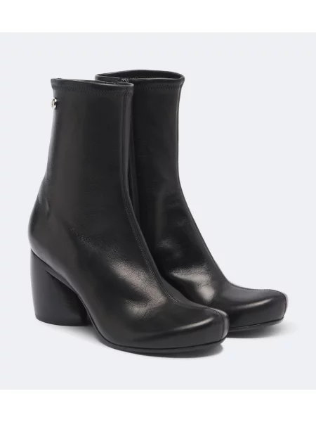 Cizme scurte Loewe din piele negru
