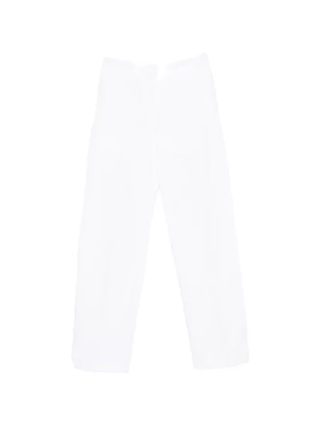 Pantaloni Brandon Maxwell alb
