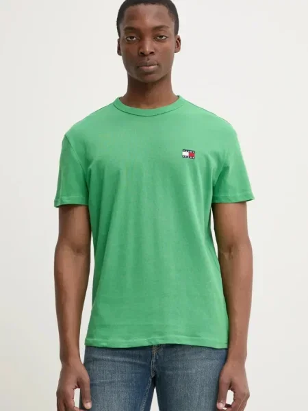 Tommy Jeans tričko zelené