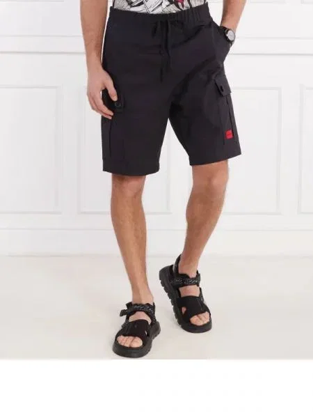 HUGO Pantaloni scurți negru