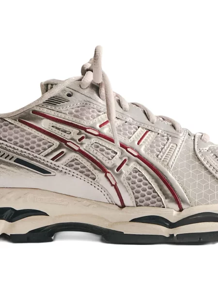 Маратонки Asics Gel-Kayano с връзки с дантела сиво