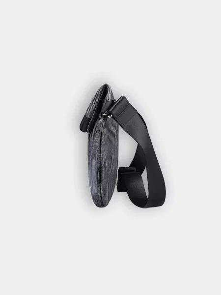 Кожаная сумка Mark Ryden серая