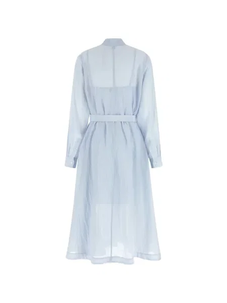 Cu centură rochie midi Toteme albastru
