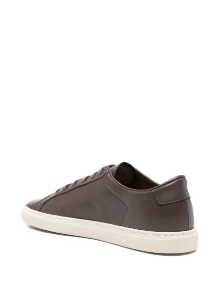 Sneakerși Common Projects cu șireturi din dantelă maro