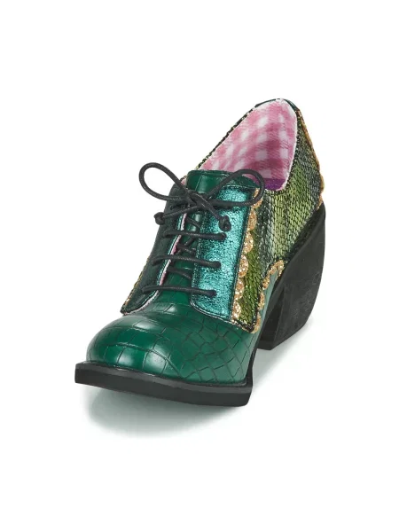Pantofi Irregular Choice verde