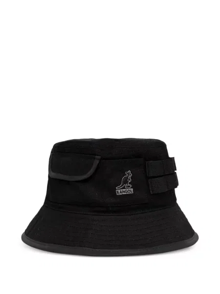 Pălărie Kangol cu broderie negru