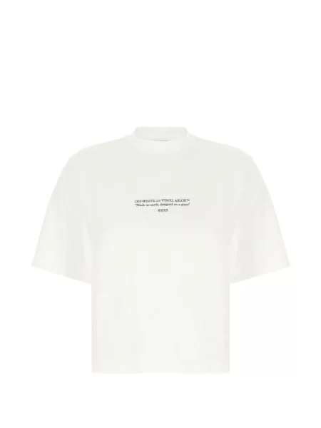 Tricou Off-white scurt alb