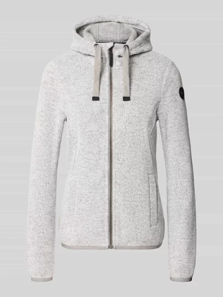 Bluza dresowa z kapturem z logo krój regular fit G.i.g.a. Dx biała