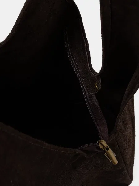 Замшева сумочка Answear.LAB коричневий