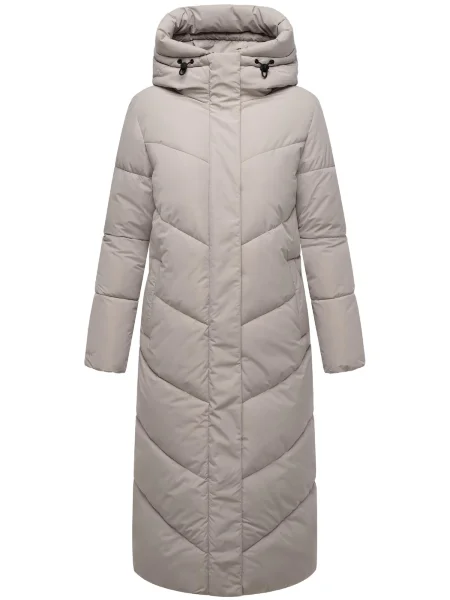 MARIKOO Palton de iarnă kitt alb
