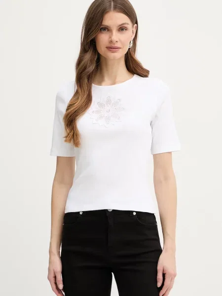 Twinset tricou din alb