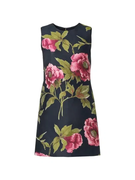 Rochie Carolina Herrera din jacard albastru