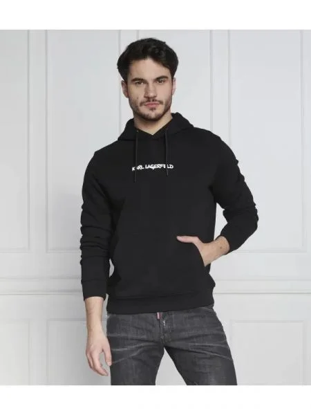 Karl Lagerfeld Hanorac negru