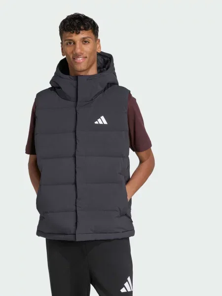 Утепленный жилет Adidas черный