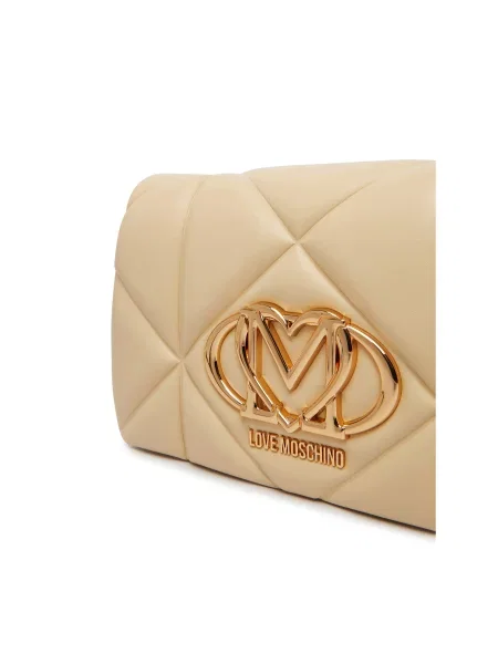 LOVE MOSCHINO Ročna torba bež