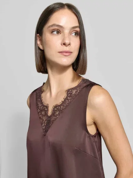 Satynowy top Zero