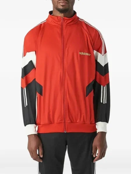 Strečové vícebarevný polotričko Adidas s autogramem šedé