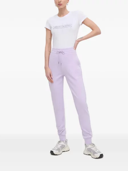 Pantaloni Armani Exchange violet