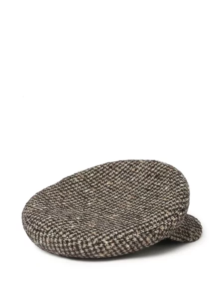 Dětské čepice Borsalino hnědý