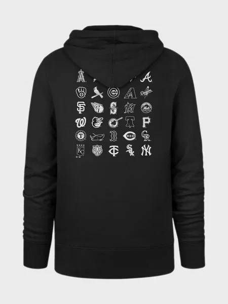 Детское худи 47brand черное