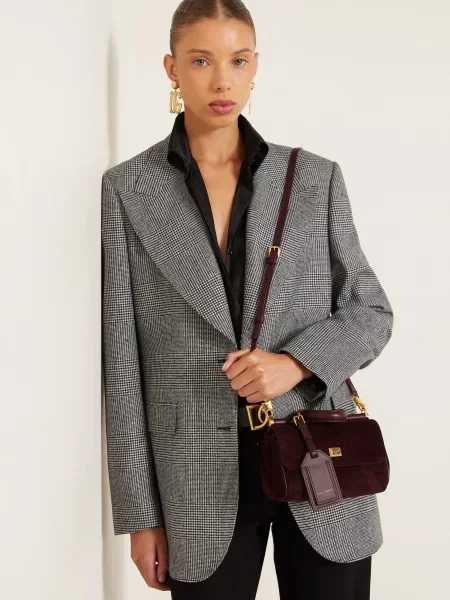 Dolce & Gabbana Kabelka My Sicily Mini tmavě / zlatá červená
