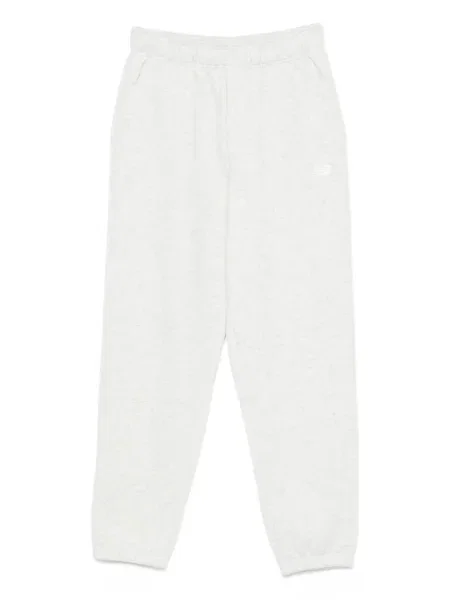 Tricou New Balance cu broderie cu decolteu rotund negru