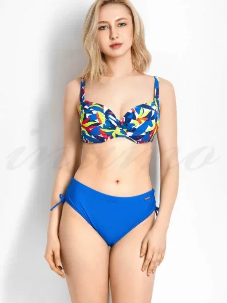 Купальник Anabel Arto з високою посадкою синій
