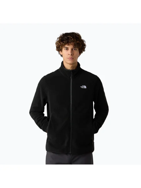 Мъжки поларен суитшърт The North Face Glacier Fleece black черно