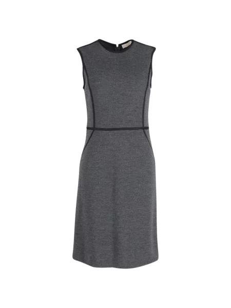 Rochie midi Tory Burch fără mâneci până la genunchi de costum gri