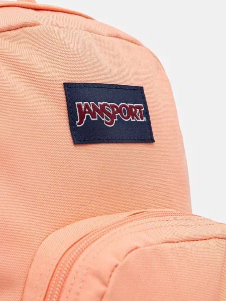Маленький рюкзак Jansport с аппликацией оранжевый