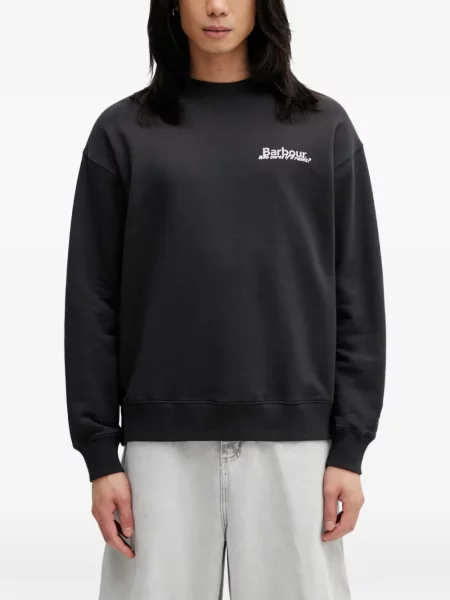 Hanorac Barbour cu imagine negru