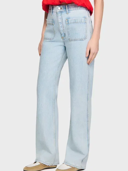 Джинси Sandro блакитні