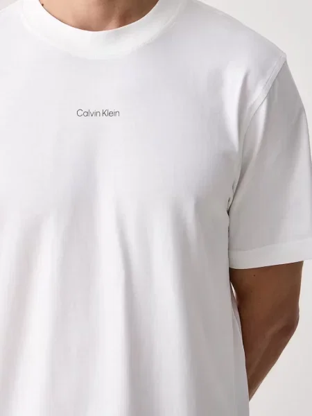 Calvin Klein Jeans тениска мъжка от бяло