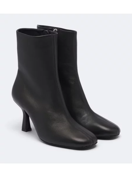 Cizme scurte Souliers Martinez din piele negru