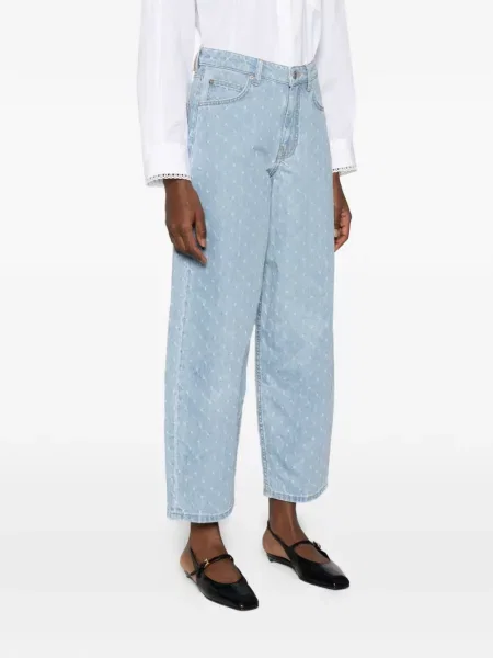 Blugi Maje cu imagine albastru