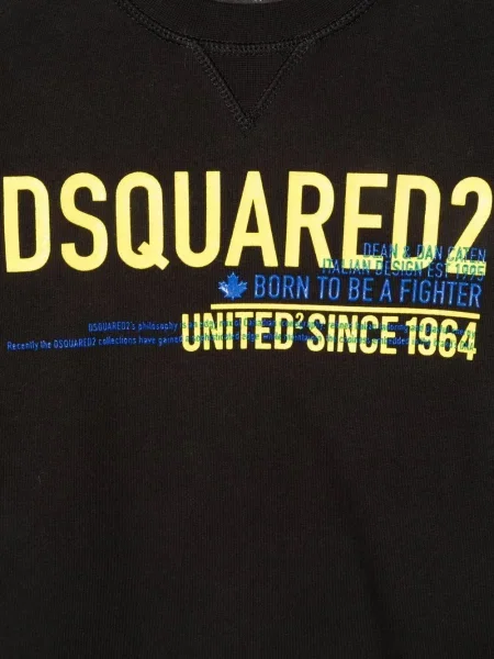 Dětska mikina Dsquared2 černá