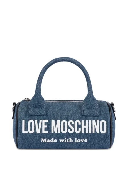Geantă plic Love Moschino albastru