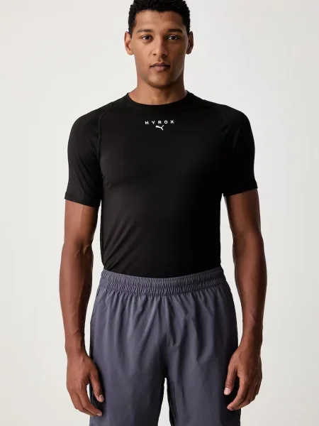 Puma tricou de antrenament pentru bărbați HYROX negru