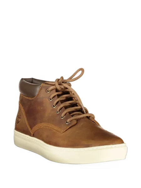 Fűzős csipkés sneaker Timberland barna
