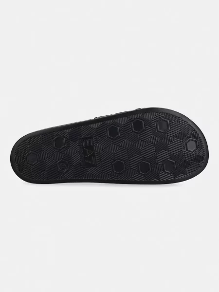 Emporio Armani Water Sports All Over flip-flop teljes fekete/fehér színben Water Sports All Over fekete