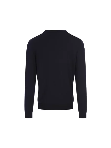 Sweter Fedeli z kaszmiru niebieski