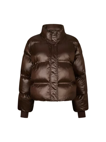 Neo Noir Kurtki Kobieta L Kurtki puchowe brązowy