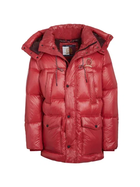 Geacă Tommy Hilfiger roșu