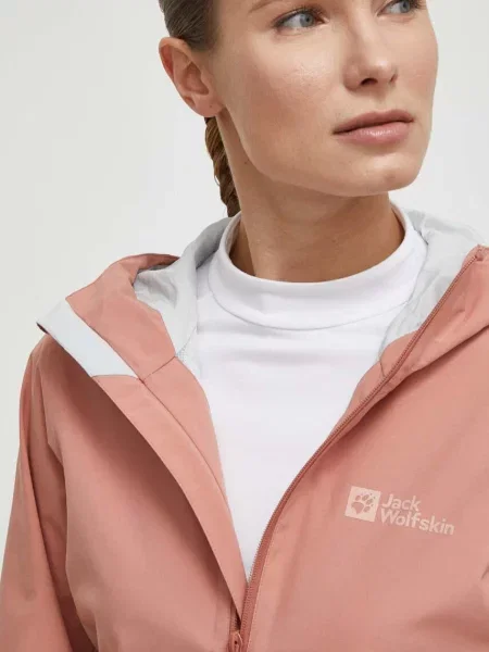 Jack Wolfskin szabadidős kabát Weiltal 2L narancsszínű