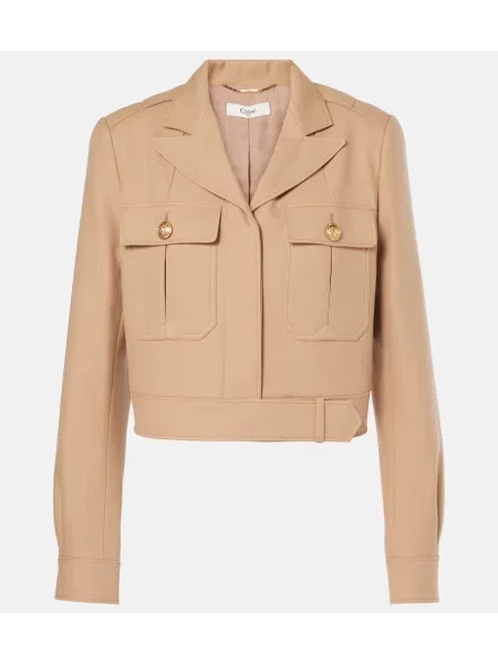 Geacă Chloé bej