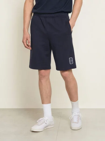 Lacoste Šortky Z Piké Volný Střih tmavě modrá
