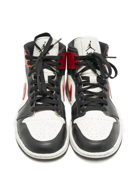 Sneakerși Jordan Air Jordan 1 din piele alb